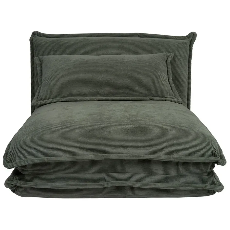 Fabrique de Styles Fauteuils*Chauffeuse en tissu côtelé - Tessia