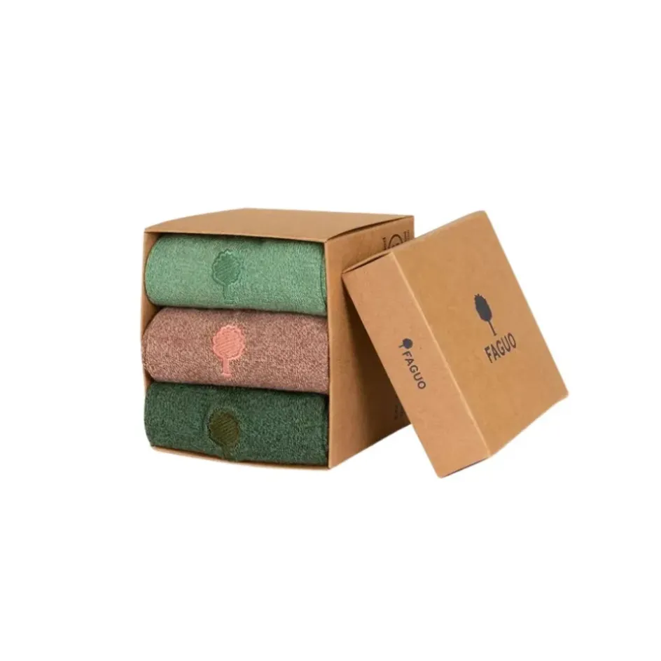 Fabrique de Styles Accessoires Mode*Chaussettes vegan x3 clair, foncé et rose chiné 43/46