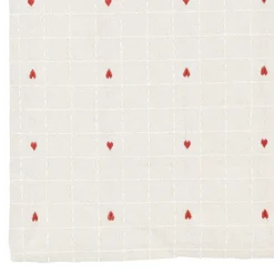 Fabrique de Styles Chemins De Table*Chemin table en coton 45x150cm - P'tits coeurs