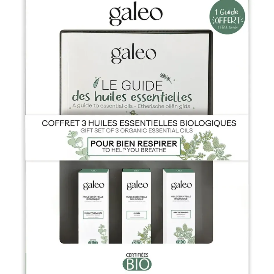 Fabrique de Styles Huiles Essentielles Et Diffuseurs*Coffret 3 huiles bio pour bien respirer + guide