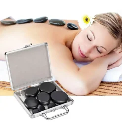 Fabrique de Styles Relaxation Et Massage*Coffret 8 pierres chaudes