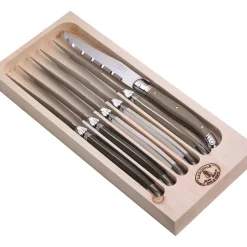 Fabrique de Styles Couverts*Coffret de 6 couteaux en acier inoxydable - Laguiole