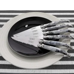 Fabrique de Styles Couverts*Coffret de 6 couteaux en acier inoxydable - Laguiole