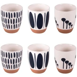 Fabrique de Styles Tasses Et Mugs*Coffret de 6 tasses 10cl - Mikonos