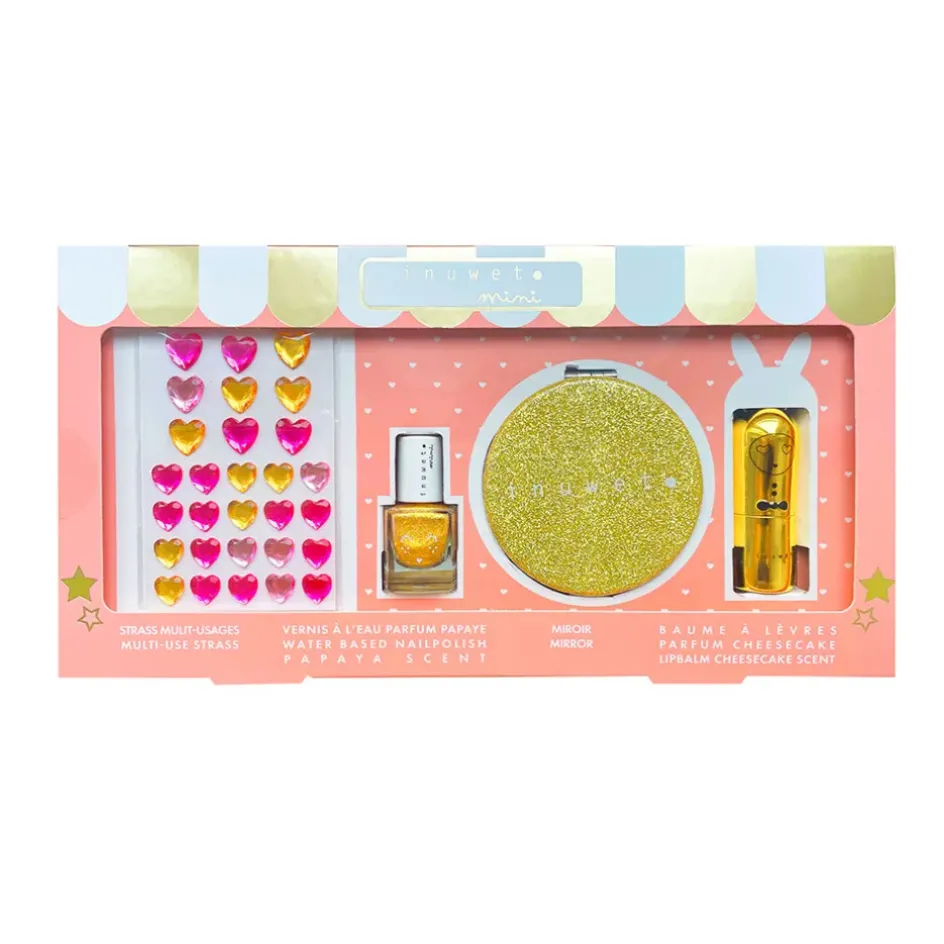 Fabrique de Styles Accessoires Soins*Coffret kids glitter girl dore.