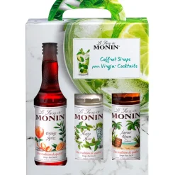 Fabrique de Styles Boissons Non Alcoolisés*Coffret monin cocktails virgin mojito, rhum, orange spritz - 3x25cl