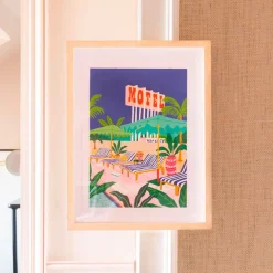 Fabrique de Styles Loisirs Créatifs*Coffret peinture au numéro - the motel pool