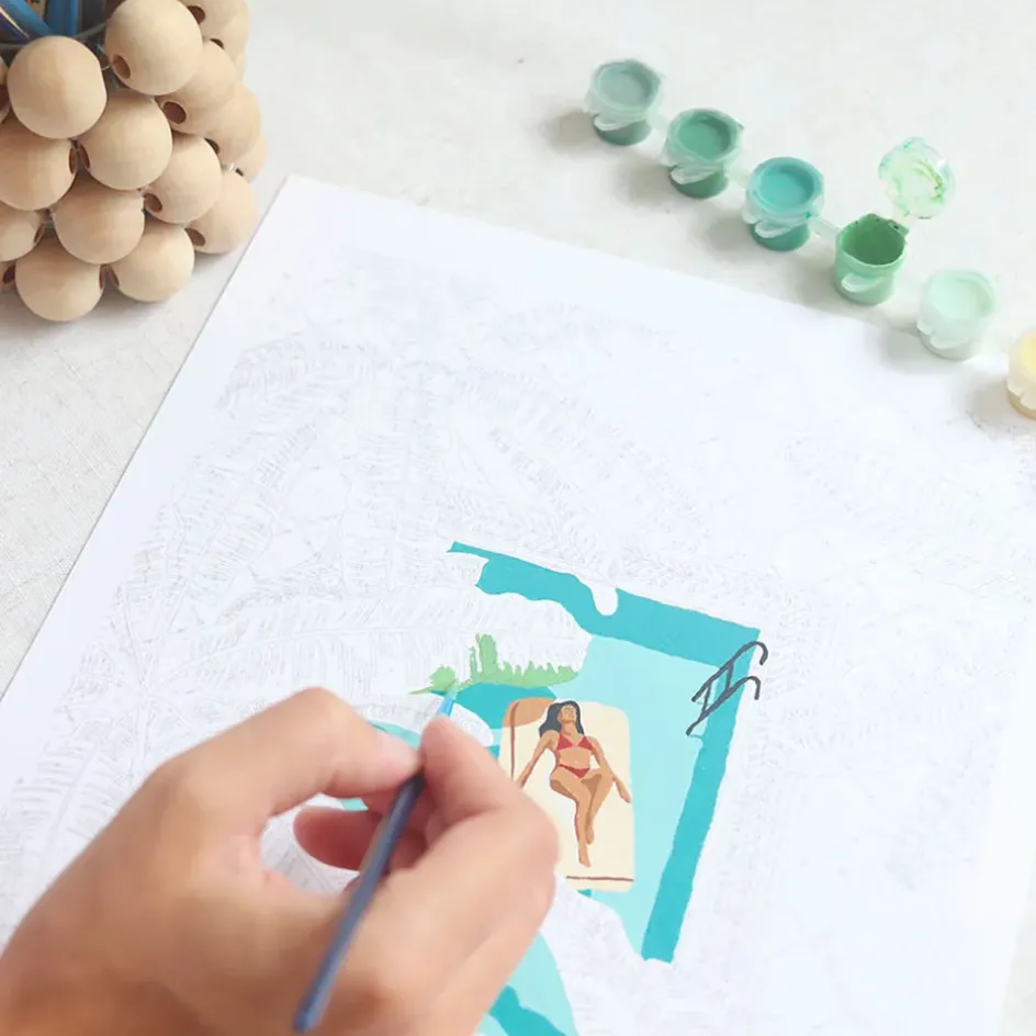 Fabrique de Styles Loisirs Créatifs*Coffret peinture au numéro Daydreaming