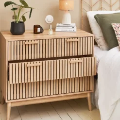 Fabrique de Styles Commodes*Commode 3 tiroirs en pin naturel - Kara