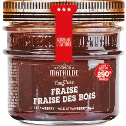 Fabrique de Styles Chocolats Et Confiseries*Confiture fraise-fraise bois 290g
