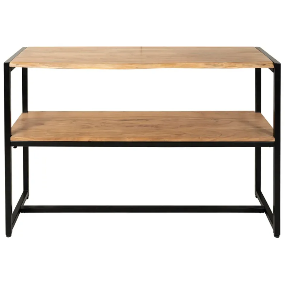 Fabrique de Styles Consoles*Console en acacia et pieds en fer noir - Brooklyn