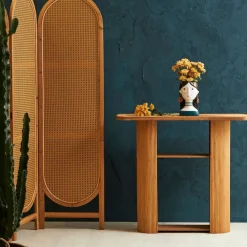 Fabrique de Styles Consoles*Console en bambou et sapin - Saori