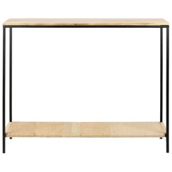 Fabrique de Styles Consoles*Console en manguier et fer noir 100x35xh80cm - Maderia
