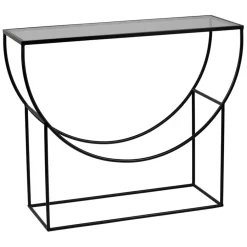 Fabrique de Styles Consoles*Console en verre et fer - Lernet