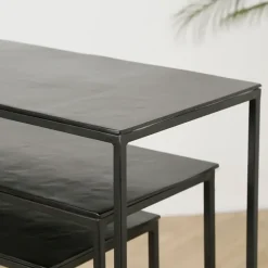 Fabrique de Styles Consoles*Console gigogne (x3) en fer - Felia