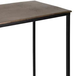 Fabrique de Styles Consoles*Console gigogne (x2) en fer doré - Felia