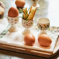Fabrique de Styles Accessoires De Table*Coquetier en faïence tournesol - Collection