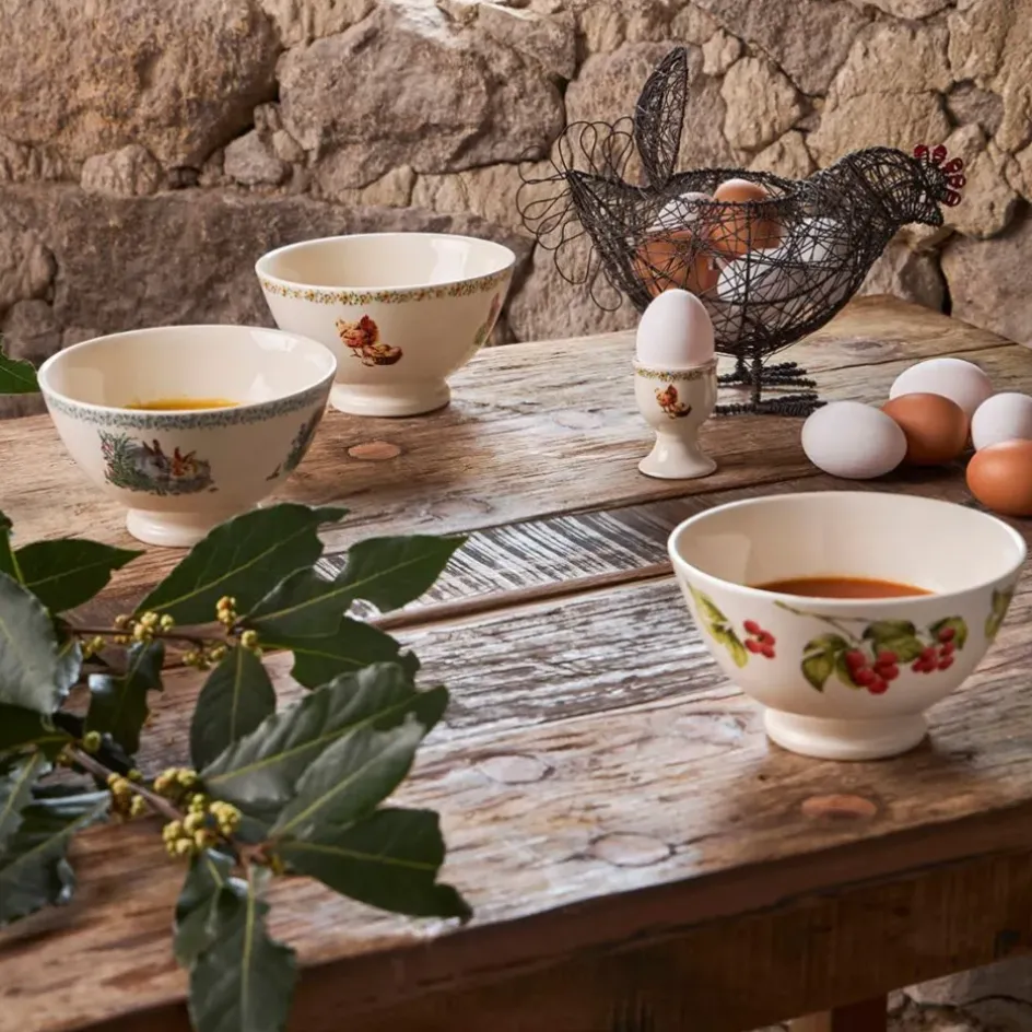 Fabrique de Styles Accessoires De Table*Coquetier en faience basse-cour - Collection