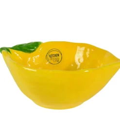 Fabrique de Styles Bols Et Coupelles*Coupelle citron en dolomite 16x12cm