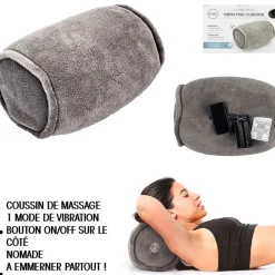 Fabrique de Styles Relaxation Et Massage*Coussin de massage vibrant