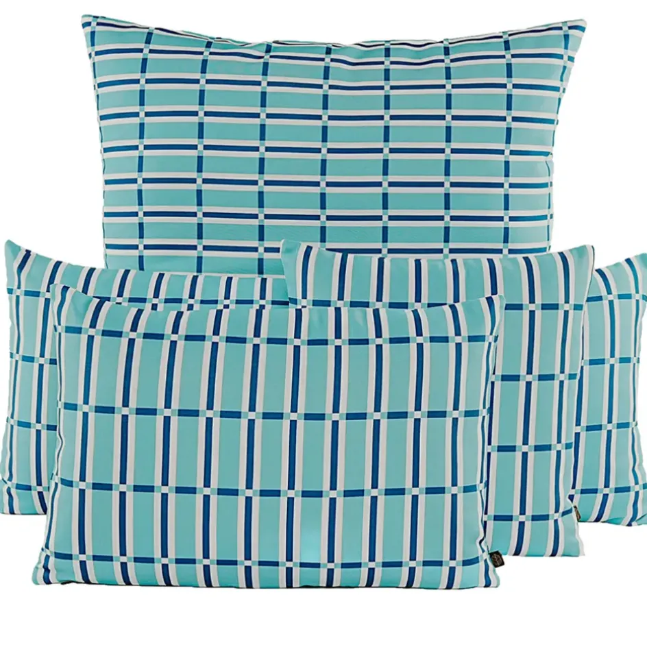 Enfant Fabrique de Styles Textiles Outdoor|Jardin*Coussin d'extérieur en tissu 45x45cm - Madera