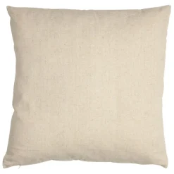 Fabrique de Styles Coussins Et Housses*Coussin en coton et lin naturel et jaune pale 45x45cm - A la ferme