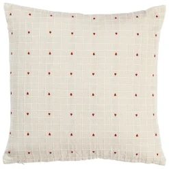 Fabrique de Styles Coussins Et Housses*Coussin en coton 45x45cm - P'tits Coeurs