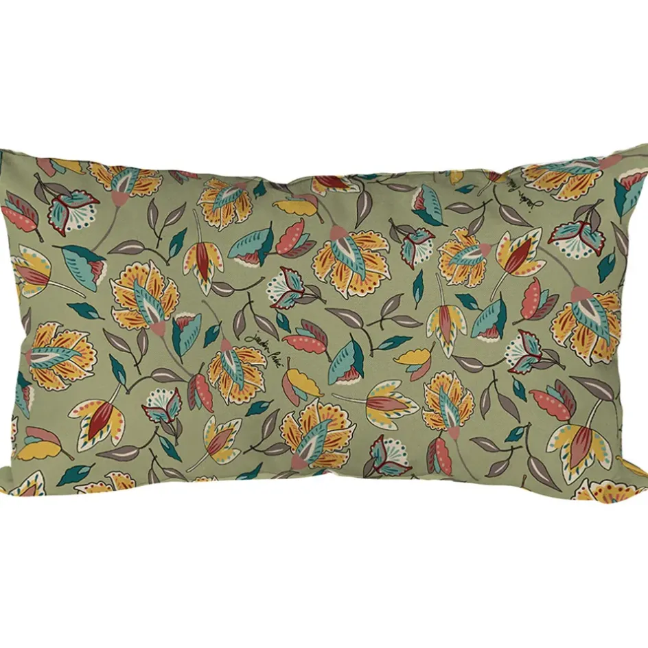Enfant Fabrique de Styles Textiles Outdoor|Jardin*Coussin extérieur en coton 50x30cm - Kerala