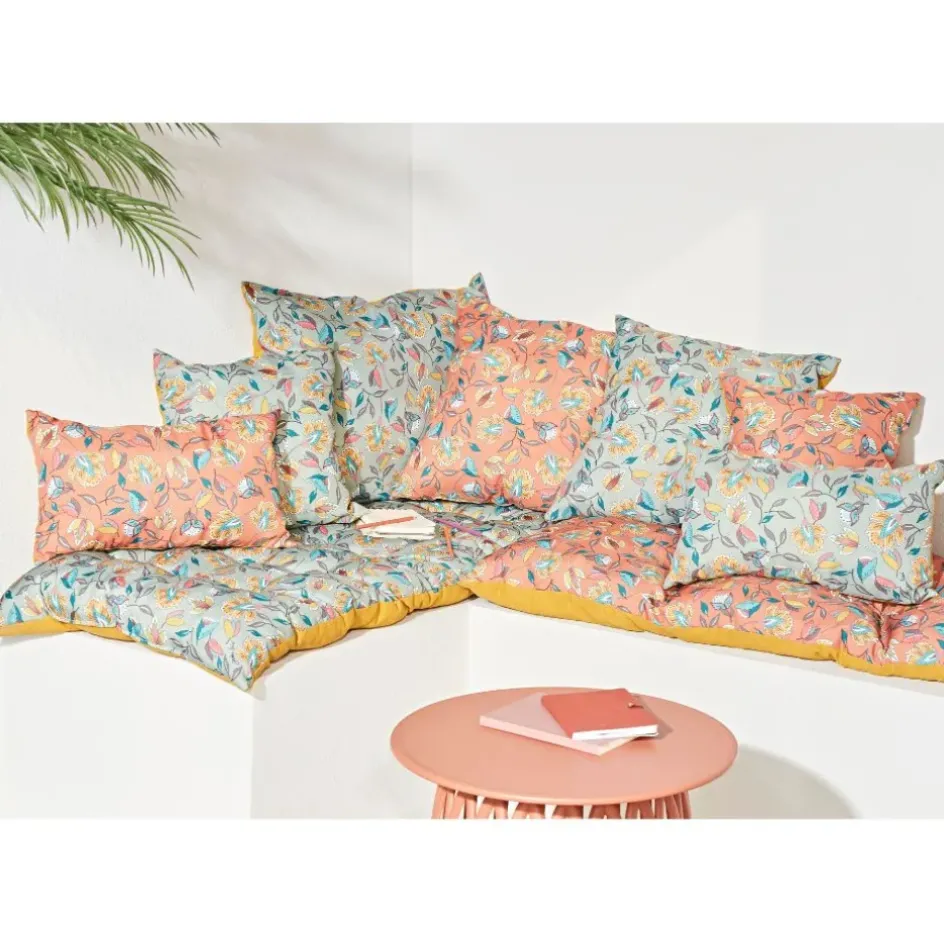 Enfant Fabrique de Styles Textiles Outdoor|Jardin*Coussin extérieur en coton 50x30cm - Kerala