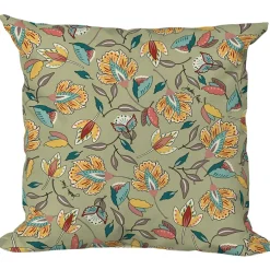 Enfant Fabrique de Styles Textiles Outdoor|Jardin*Coussin extérieur en coton 50x50cm - Kerala