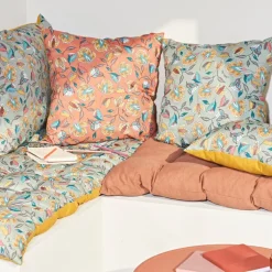 Enfant Fabrique de Styles Textiles Outdoor|Jardin*Coussin extérieur en coton 50x50cm - Kerala