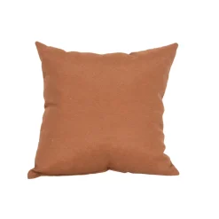 Enfant Fabrique de Styles Textiles Outdoor|Jardin*Coussin extérieur en coton terracotta 50x50cm - Colors