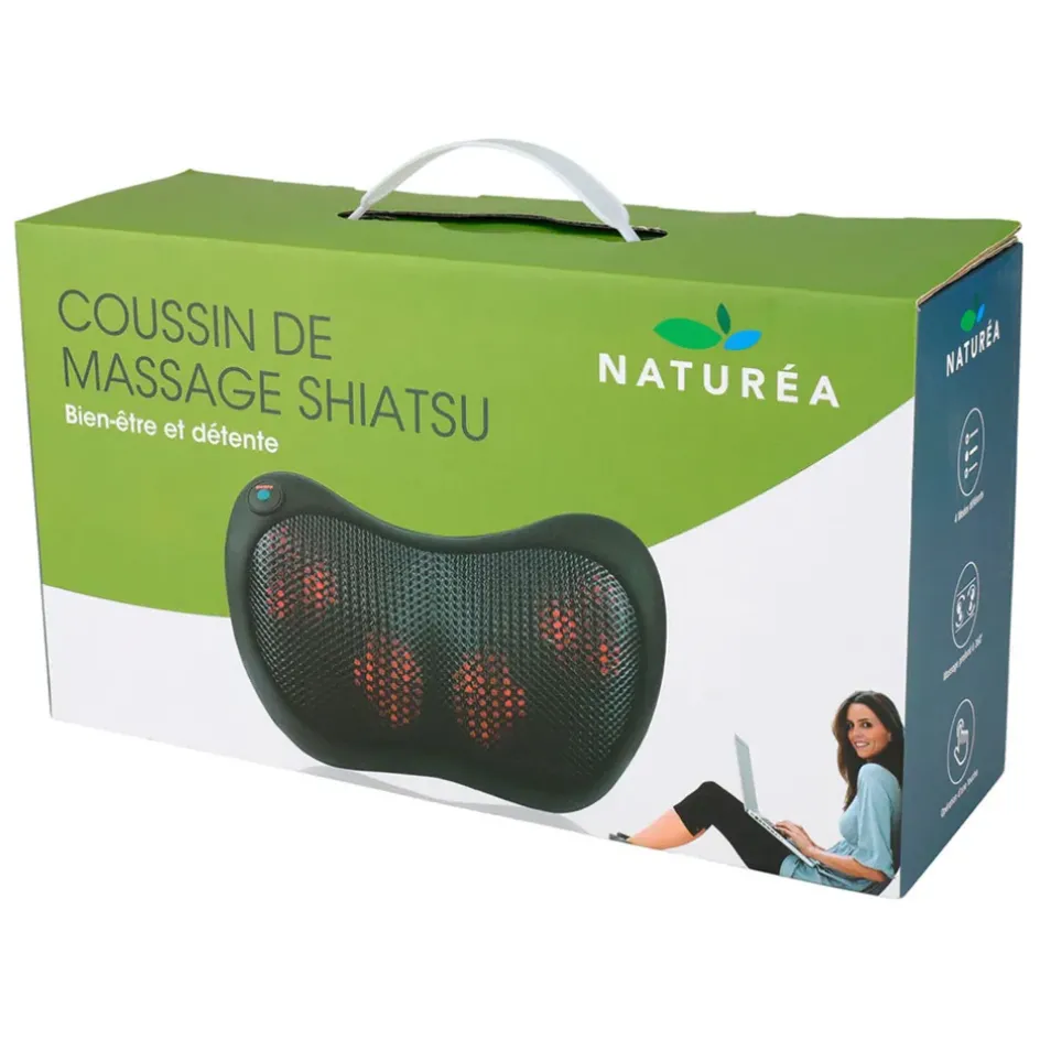 Fabrique de Styles Relaxation Et Massage*Coussin massage noir