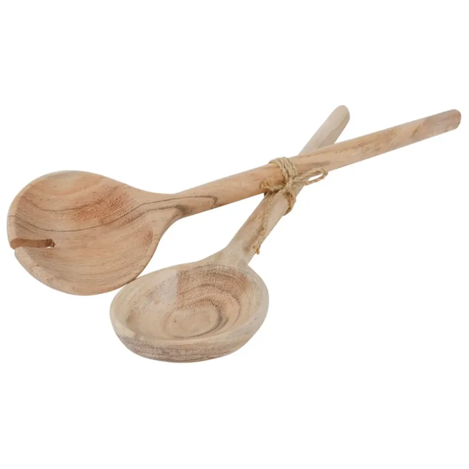Fabrique de Styles Ustensibles De Cuisine*Couverts à salade en acacia - dalbert