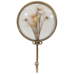 Fabrique de Styles Patères*Crochet en fer (x2) fleurs séchées