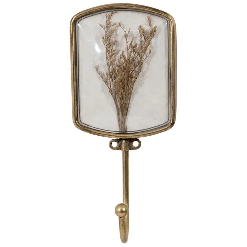 Fabrique de Styles Patères*Crochet en fer (x2) fleurs séchées