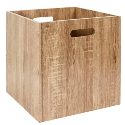 Fabrique de Styles Petits Rangements*Cube de rangement en bois 30x30xh30cm