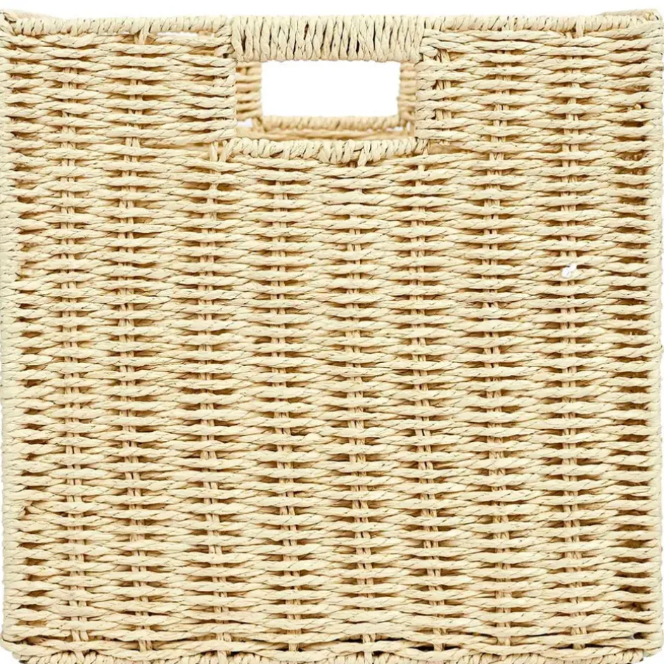 Fabrique de Styles Petits Rangements*Cube de rangement tresse pliable 30x30xh30cm