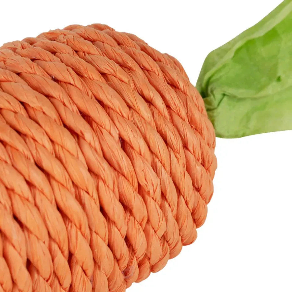 Enfant Fabrique de Styles Déco*Déco carotte en corde et vert - P'tit légume