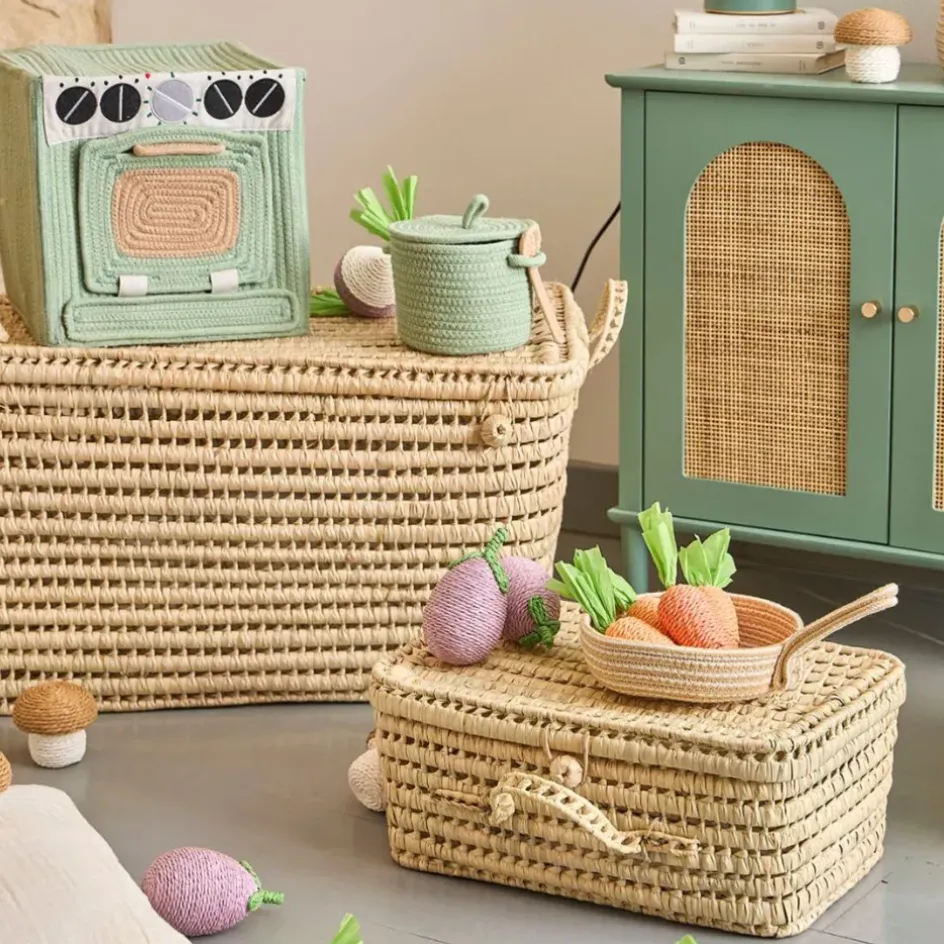 Enfant Fabrique de Styles Déco*Déco carotte en corde et vert - P'tit légume