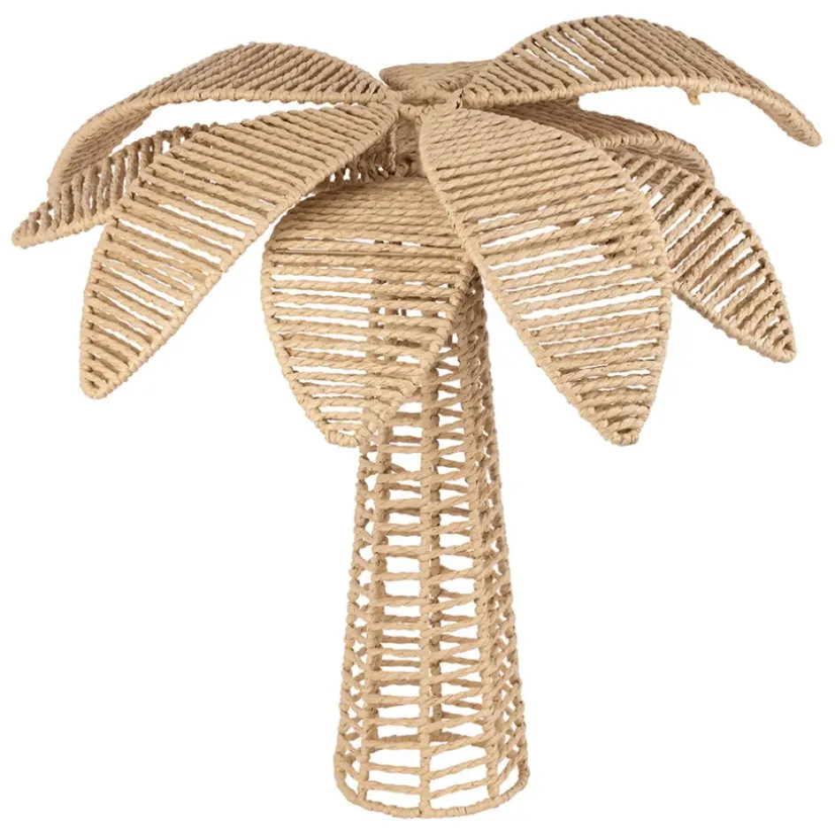 Fabrique de Styles Petits Objets Déco*Déco grand palmier en corde et fer h45cm - Palma