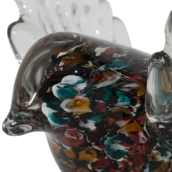 Fabrique de Styles Petits Objets Déco*Déco moineau en verre - Serin