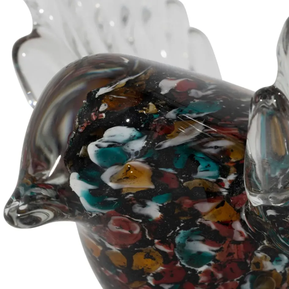 Fabrique de Styles Petits Objets Déco*Déco moineau en verre - Serin