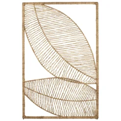 Fabrique de Styles Déco À Suspendre Et Adhésive*Déco murale feuilles le en jute - floraly