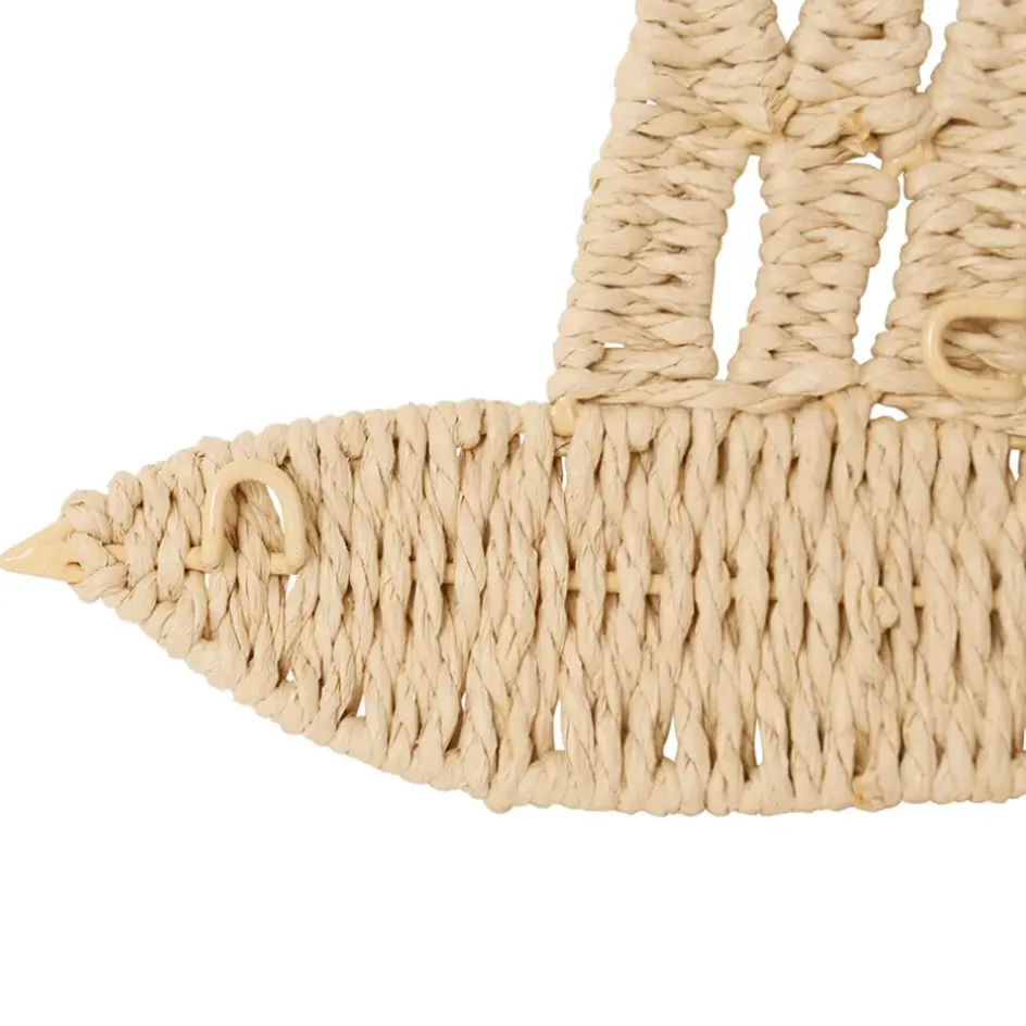 Fabrique de Styles Déco À Suspendre Et Adhésive*Déco murale oiseau en corde - Magic blue