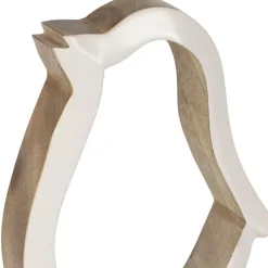 Fabrique de Styles Petits Objets Déco*Déco poussin en manguier et fer naturel et blanc - Floréal