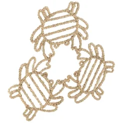 Fabrique de Styles Petits Objets Déco*Déco trio de crabes en jonc de mer - borneo