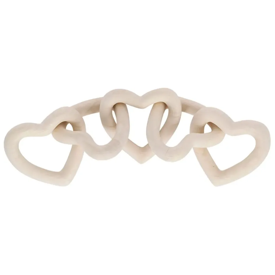 Fabrique de Styles Petits Objets Déco*Décoration cœur en paulownia - Boende