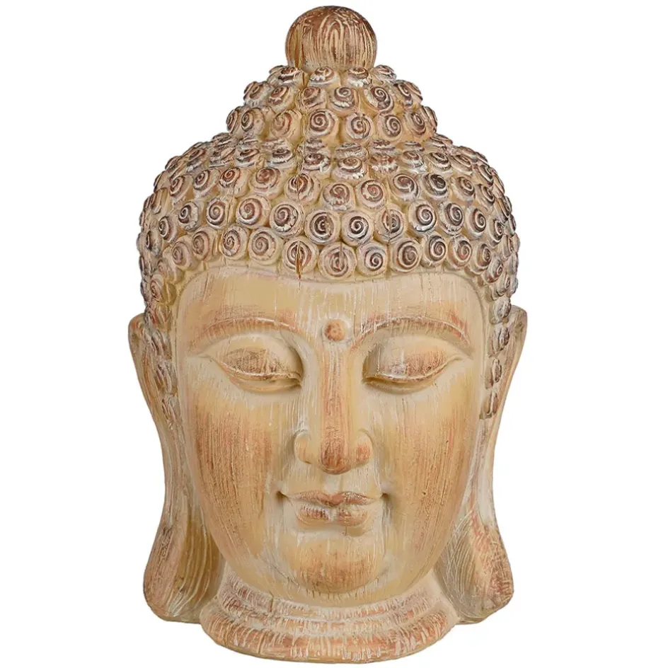 Fabrique de Styles Petits Objets Déco*Deco buddha en poly résine h30cm