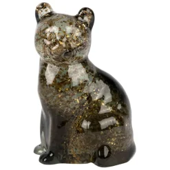 Fabrique de Styles Petits Objets Déco*Deco chat en verre - Félin